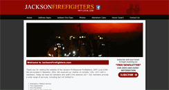 Desktop Screenshot of jacksonfirefighters.com